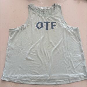 Orangetheory Fitness Mint Green Tank Top Size Small